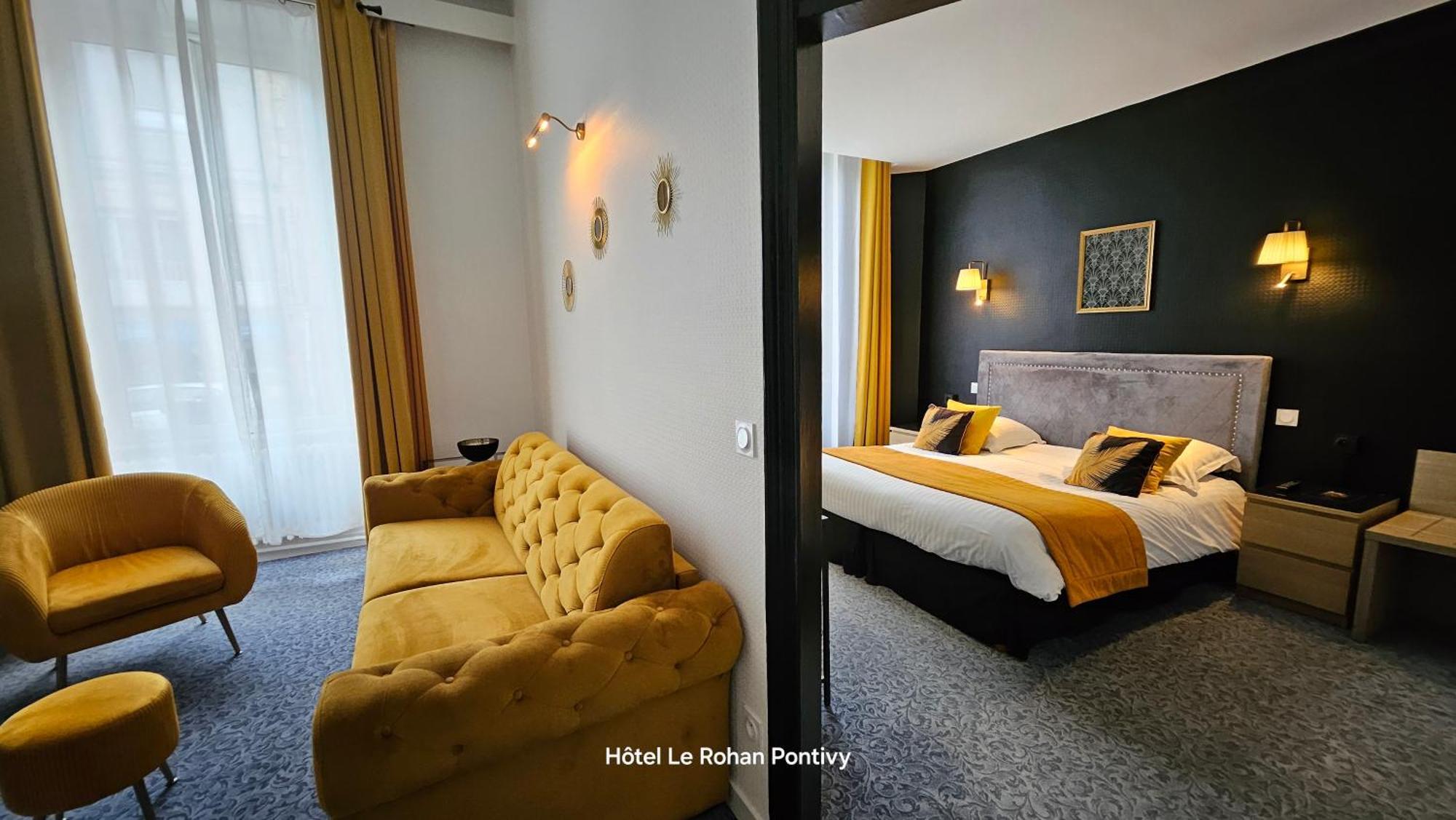 Hotel Le Rohan Charme Et Caractere Pontivy Exterior photo