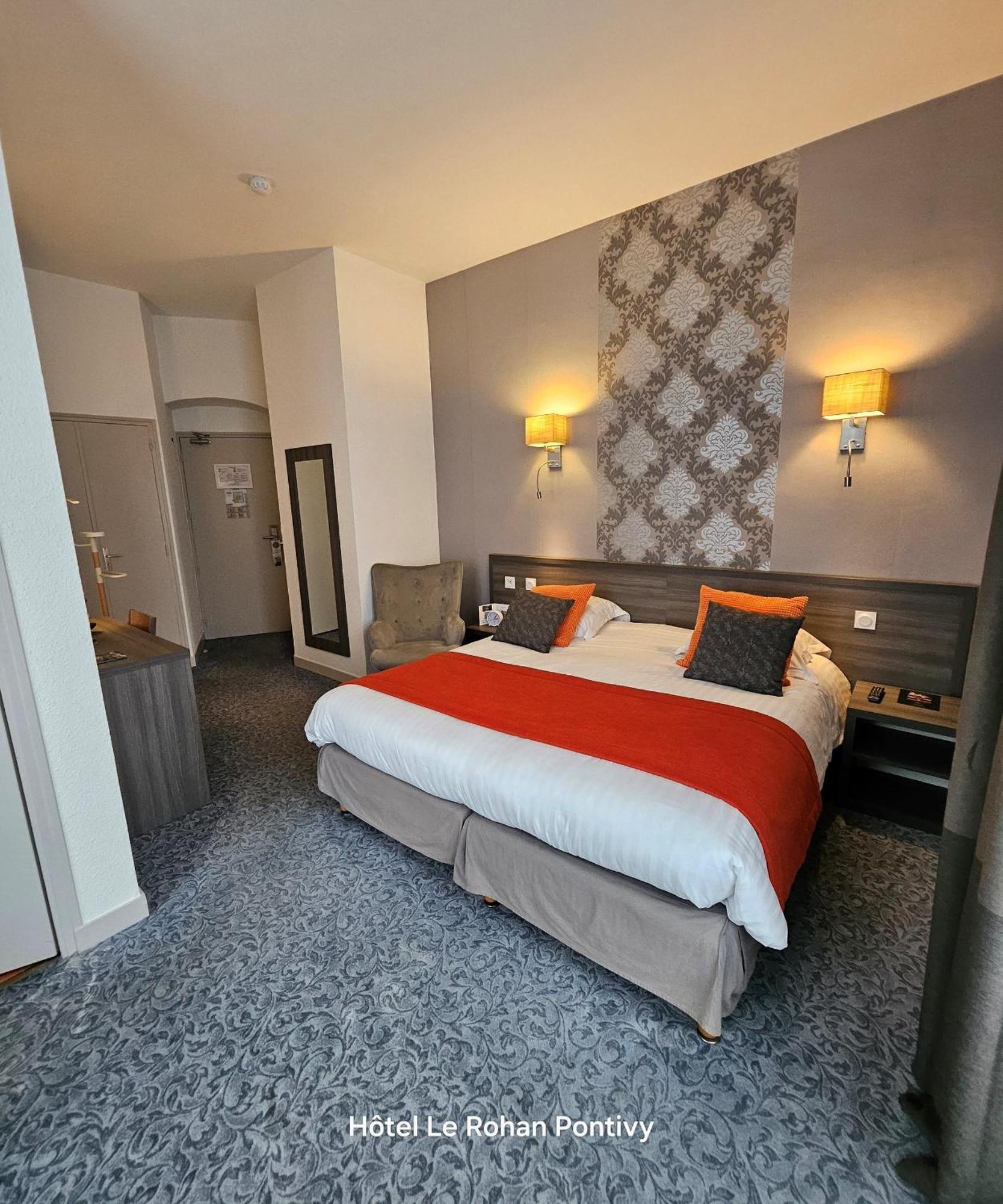 Hotel Le Rohan Charme Et Caractere Pontivy Exterior photo