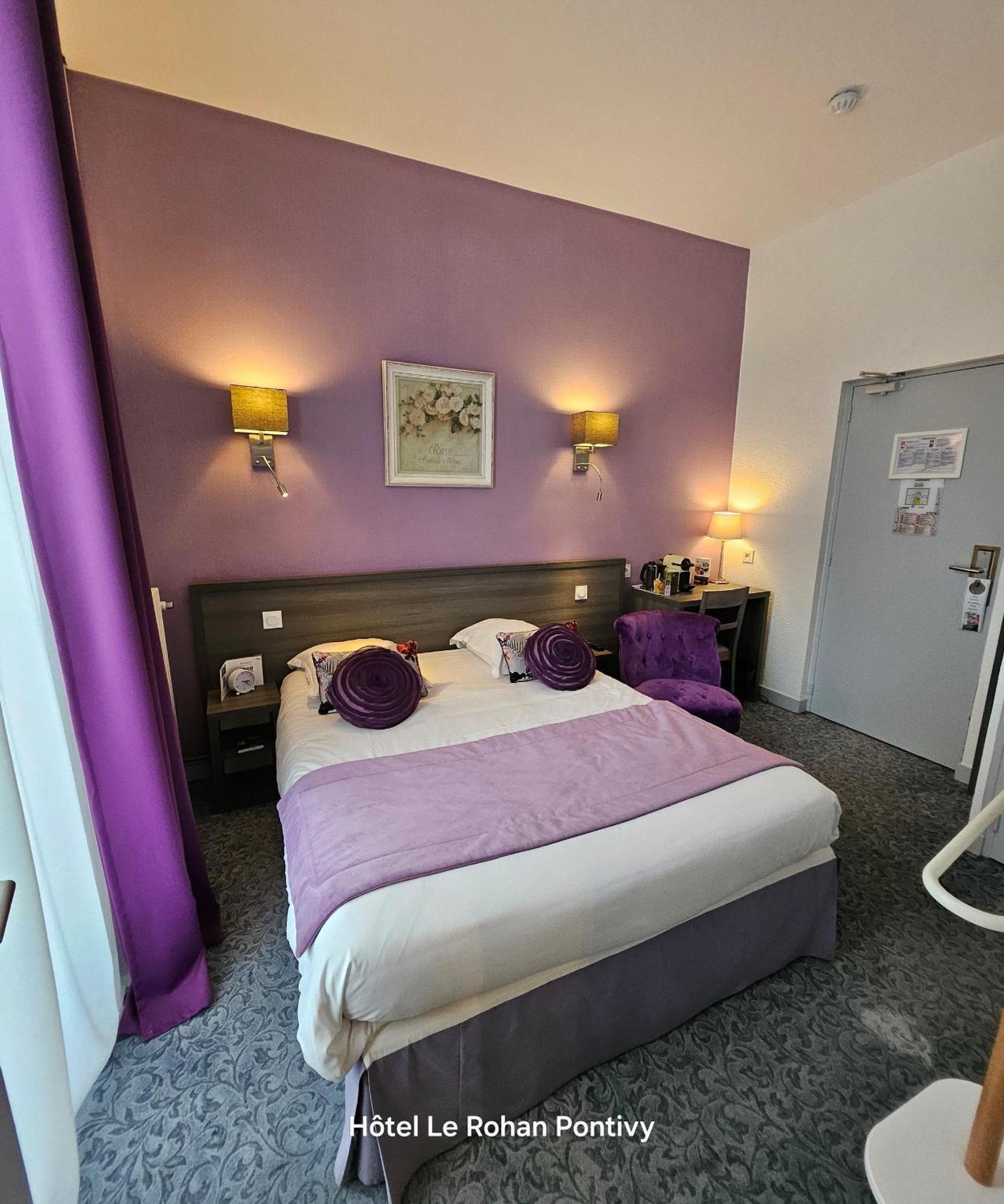 Hotel Le Rohan Charme Et Caractere Pontivy Exterior photo